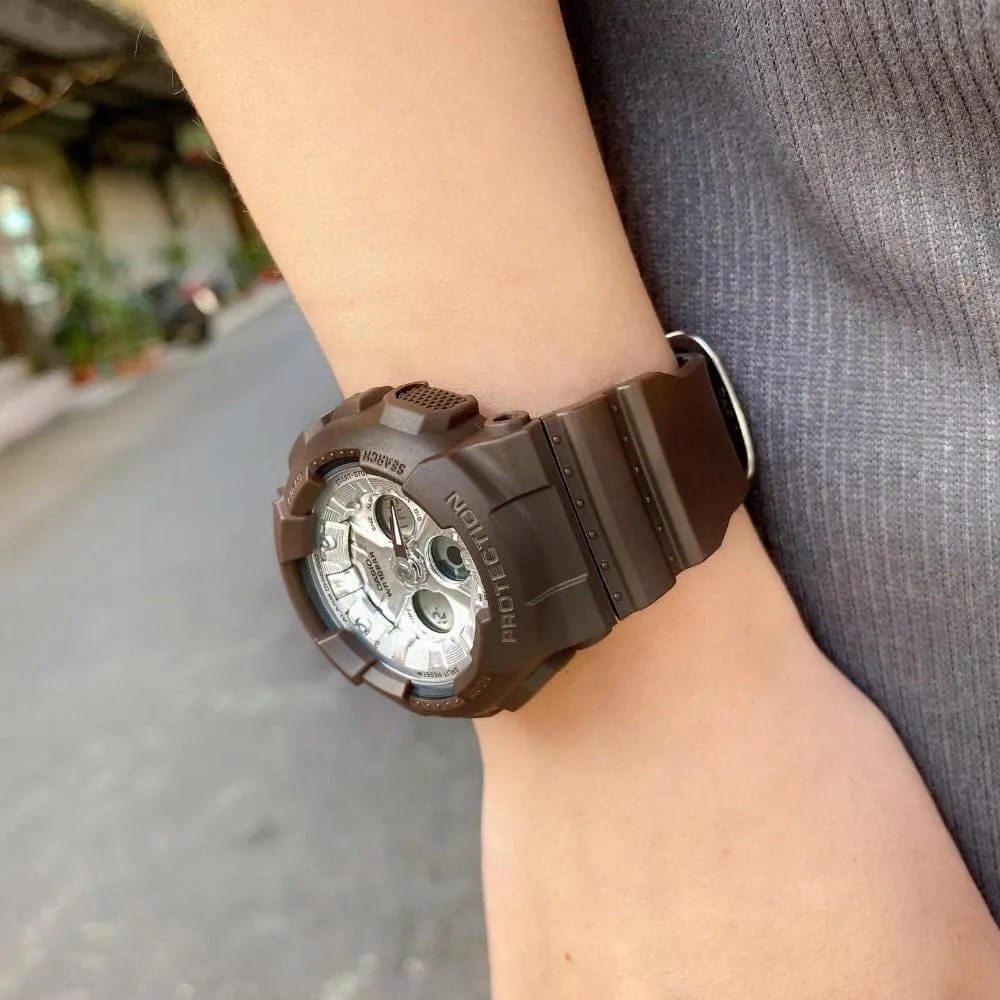 Baby-G Standard Analog-Digital Brown Watch BA-130SW-5ADR-P