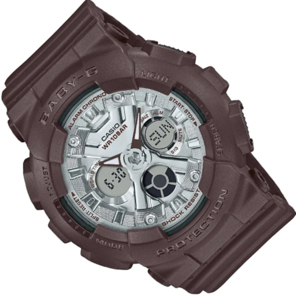 Baby-G Standard Analog-Digital Brown Watch BA-130SW-5ADR-P