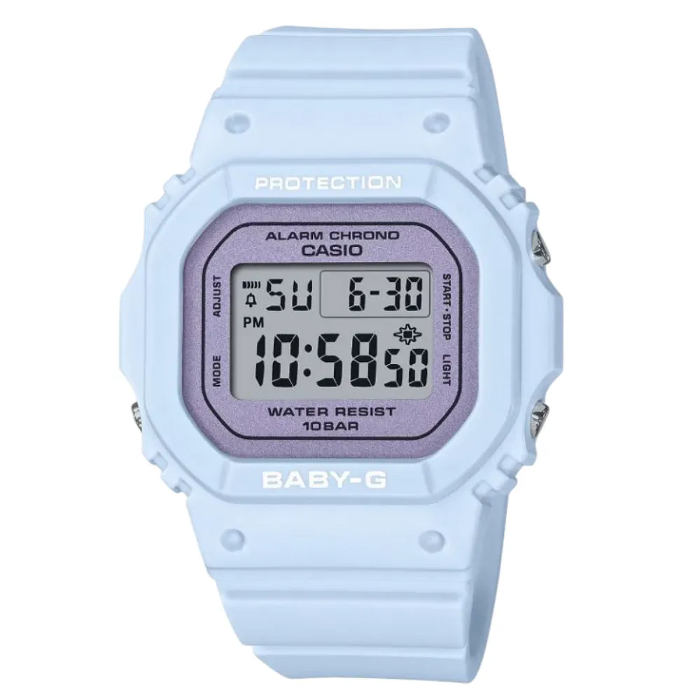    Baby-G Standard Digital Blue Watch BGD-565SC-2DR-P 