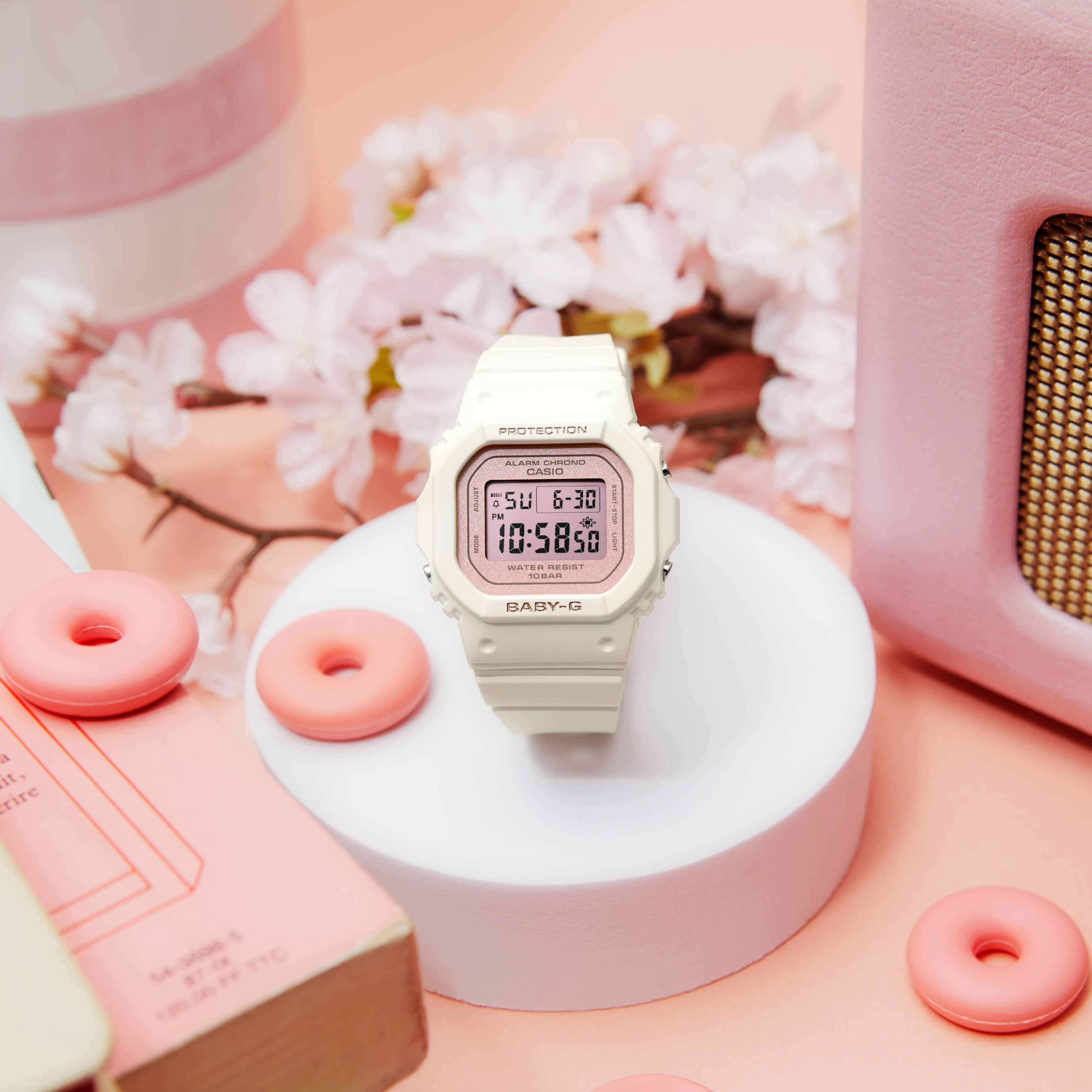 Baby-G Standard Digital White Watch BGD-565SC-4DR