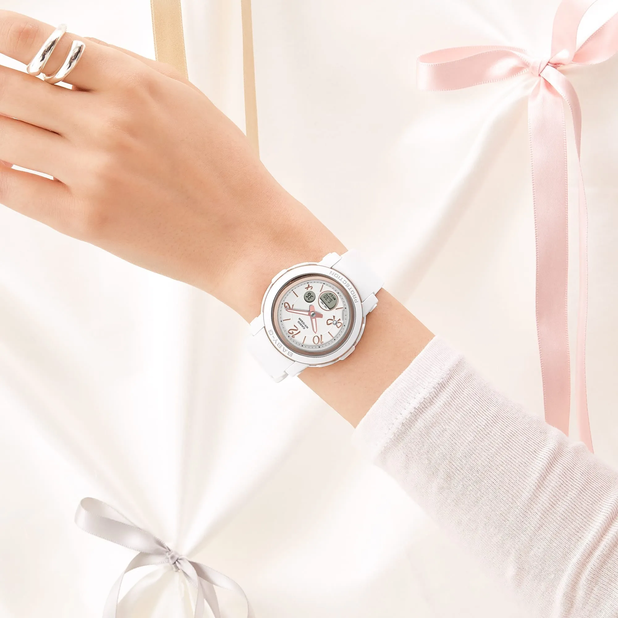 Baby-G SWEET RIBBON MOTIF BGA-290 SERIES WATCH