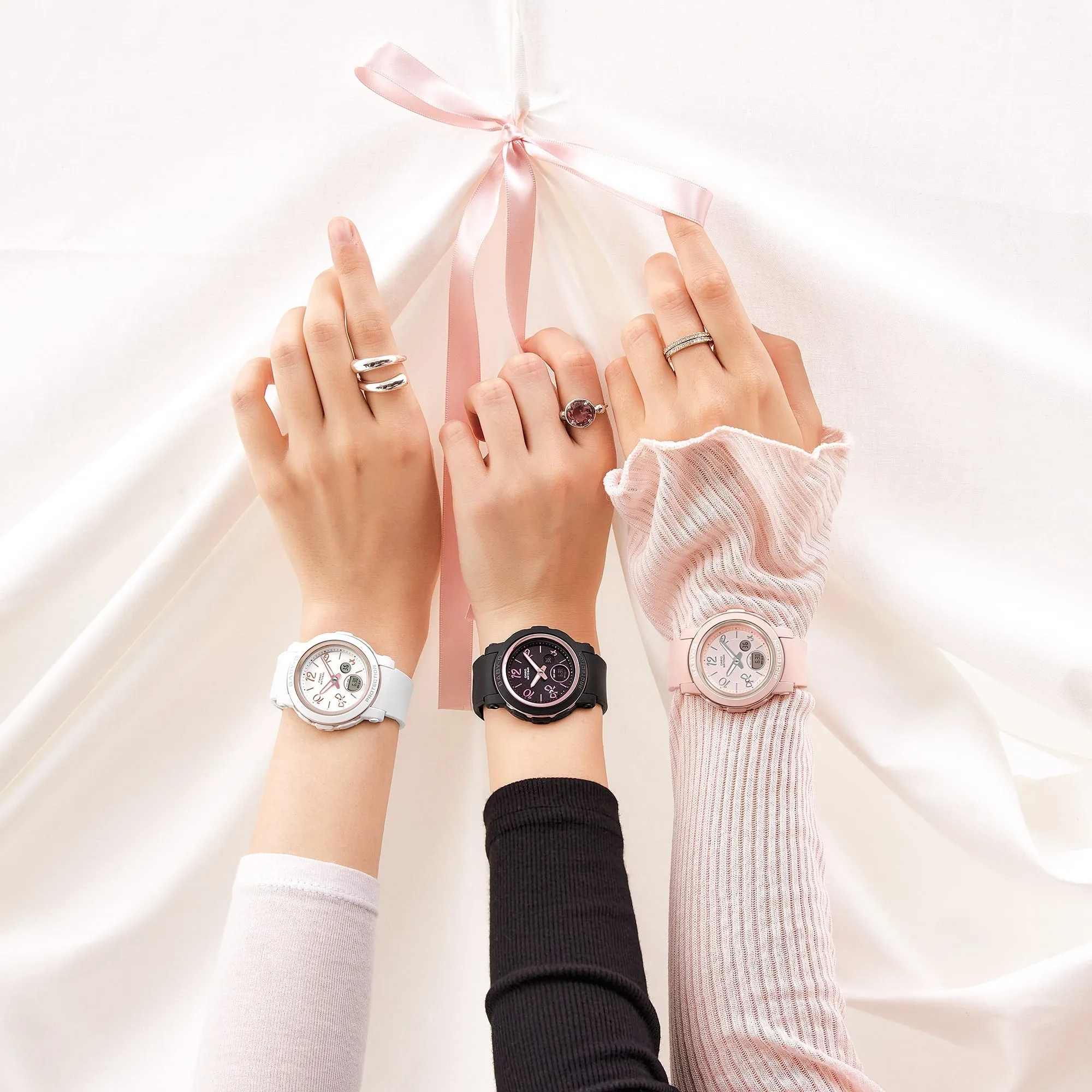 Baby-G SWEET RIBBON MOTIF BGA-290 SERIES WATCH