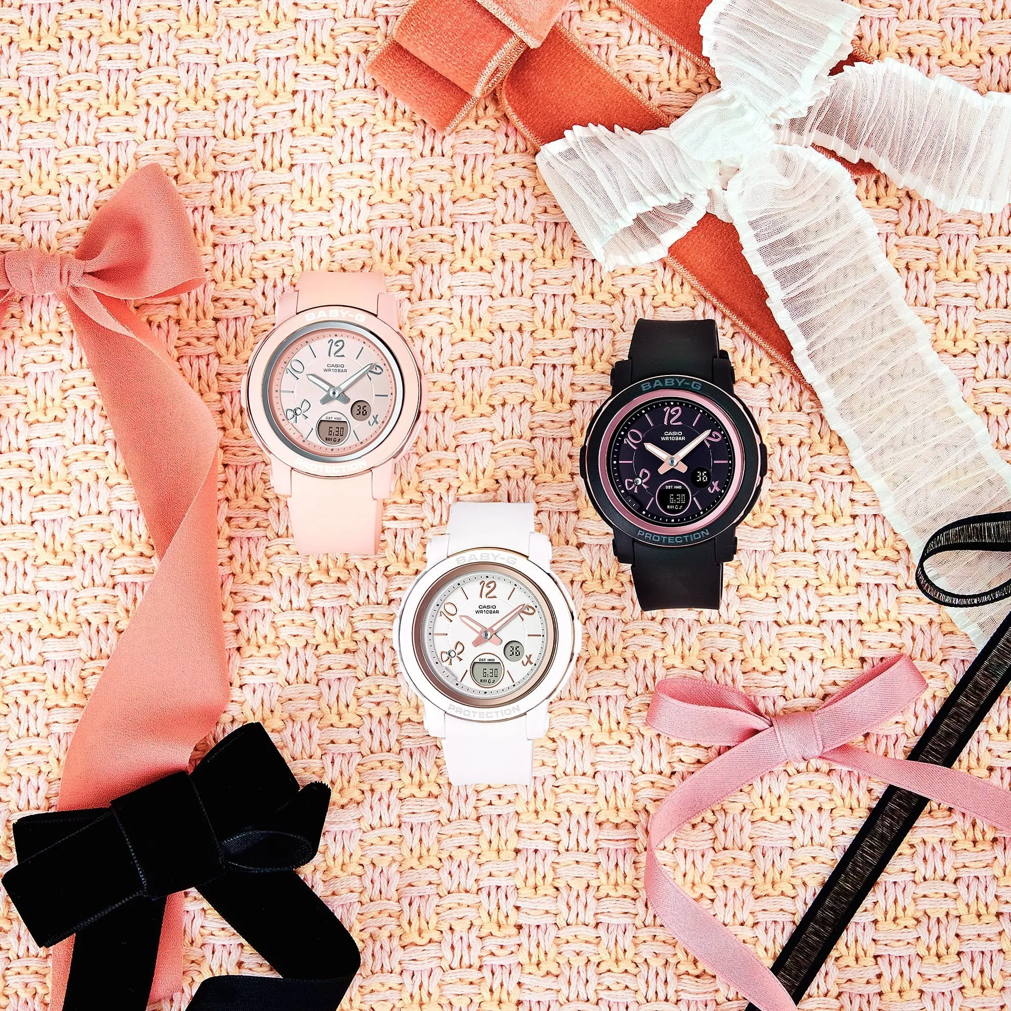    BABY-G SWEET RIBBON MOTIF BGA-290 SERIES WATCH 