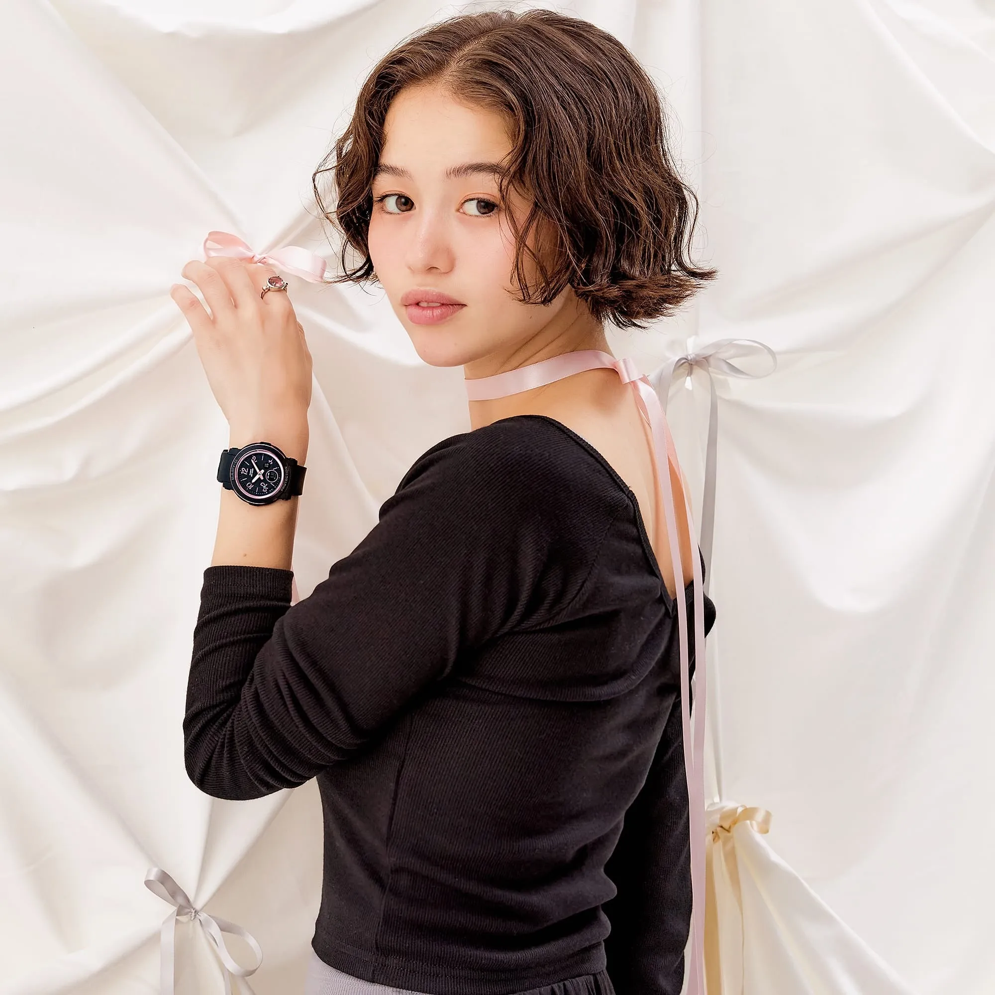 Baby-G SWEET RIBBON MOTIF BGA-290 SERIES WATCH