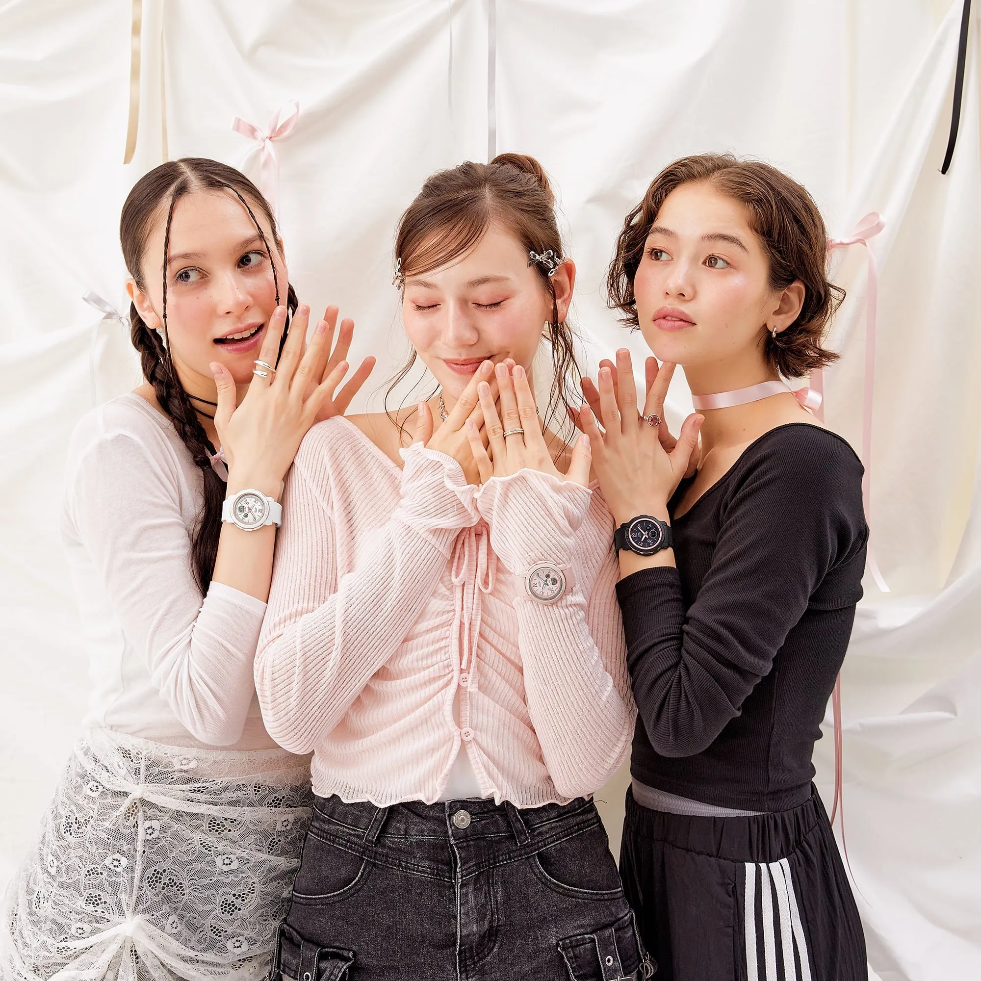 Baby-G SWEET RIBBON MOTIF BGA-290 SERIES WATCH