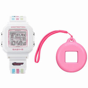 Baby G Powerpuff Girls Collaboration Resin Band Watch BGD10KPP-7D,quartz watch, quartz watches for men, quartz watches for women, best quartz watch, minimalist quartz watch, luxury quartz watch, waterproof quartz watch,analog quartz watch, digital quartz w