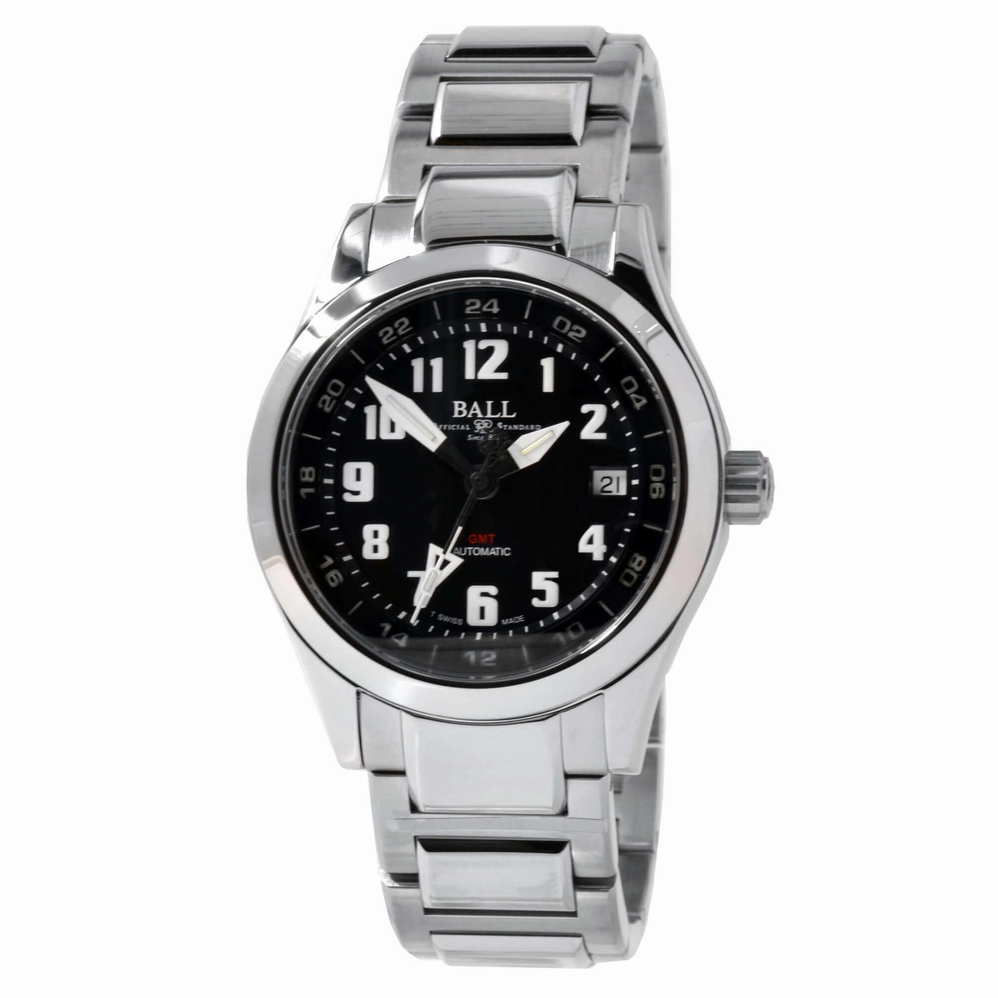 Ball Men's Automatic Watch - Engineer III Black Dial Silver Bracelet | GM1032C-S3-BK,automatic watch,automatic watches for men,automatic watches for women,luxury automatic watch,minimalist automatic watch,dress automatic watch,vintage automatic watch,auto