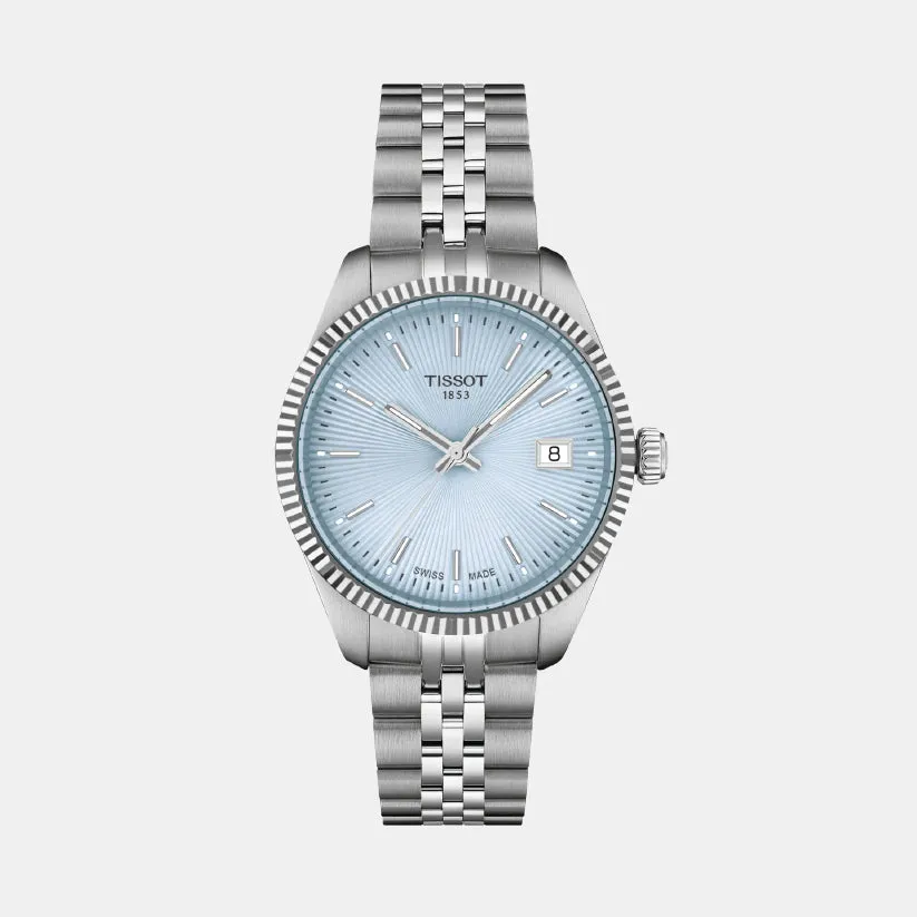 Ballade Women Quartz Ice Blue Dial Analog Stainless Steel Watch T1562101135100 budget    watches    watches classic