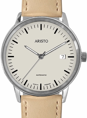 Bauhaus 38 Creme Automatic 4H240-L - Sapphire,automatic watch,automatic watches for men,automatic watches for women,luxury automatic watch,minimalist automatic watch,dress automatic watch,vintage automatic watch,automatic watch sale