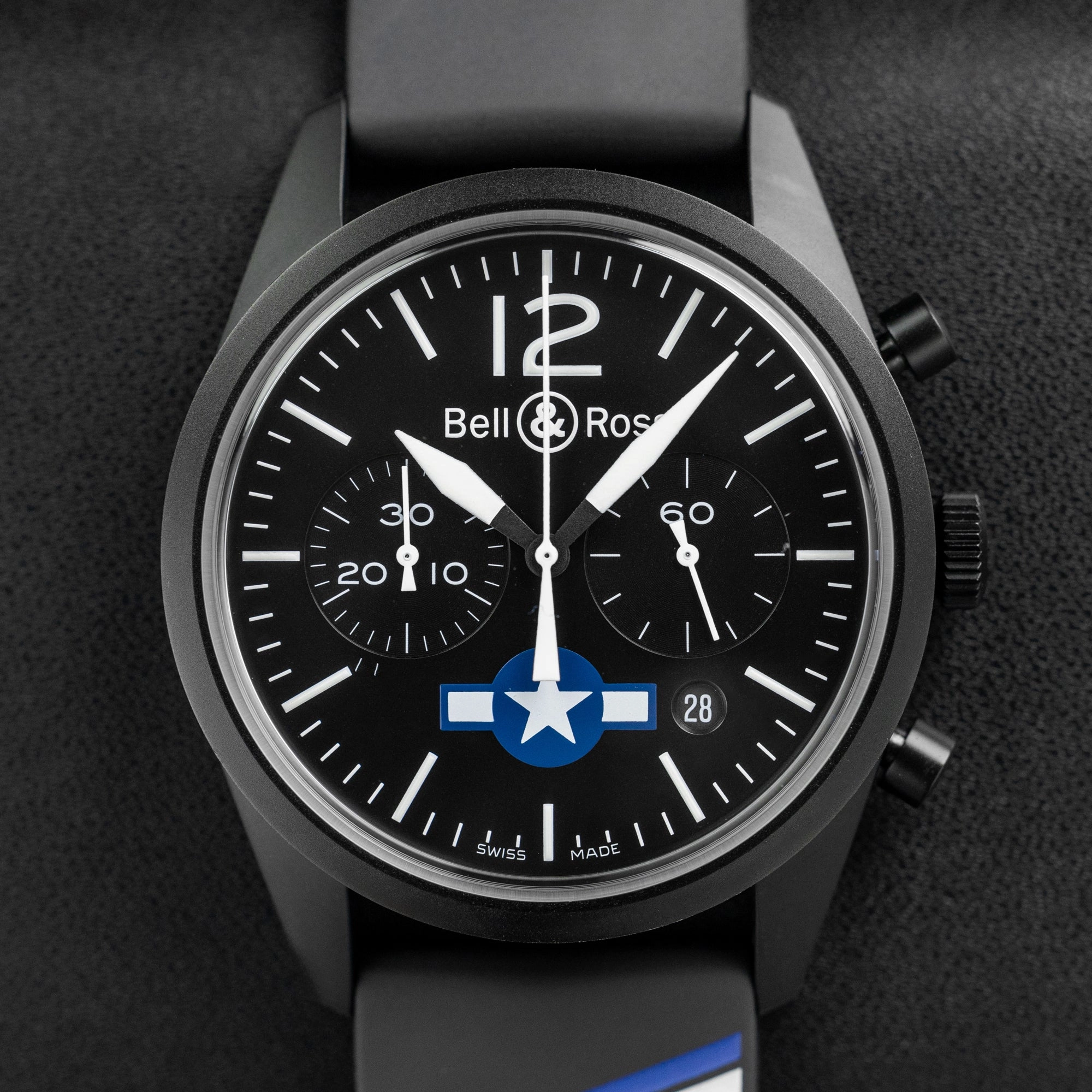 Bell & Ross Insignia Air Force BR126-94-SC-18923 affordable sports watches lightweight cycling smart running swimming sports watches