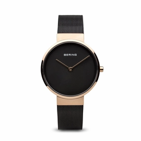 Bering Classic Brushed Gold 31mm Watch 