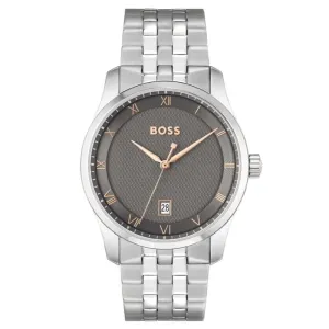BOSS Watches Principle Grey Dial Mens Watch 1514116 cheap digital watch best digital watch for men