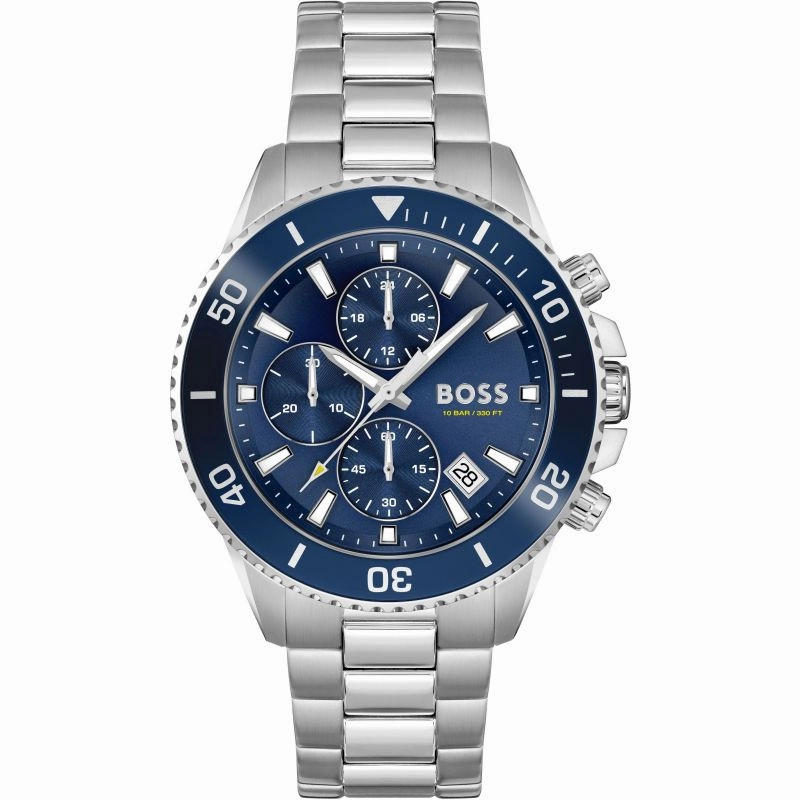 BOSS Watches Admiral Chronograph Blue Men's Watch 1513907 