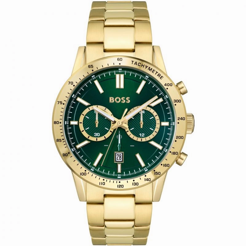 Boss Watches Gold Plated Mens Watch 1513923 