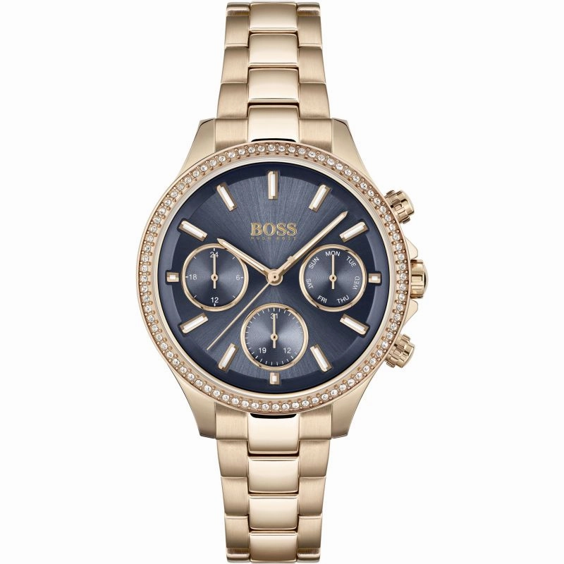 BOSS Watches Hera Sport Lux Rose Day Date Ladies Watch 1502566 