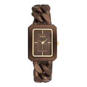 Bronze OOZOO watch with chain bracelet - C11276,seiko watches,couple watches,watches designer,watches discount,women watches,best women watches,high end women's watches,high quality women's watches