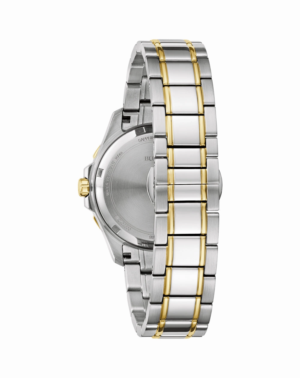 Bulova Marine Star Diamond Watch Stainless Steel with Mother of Pearl Dial 98P227