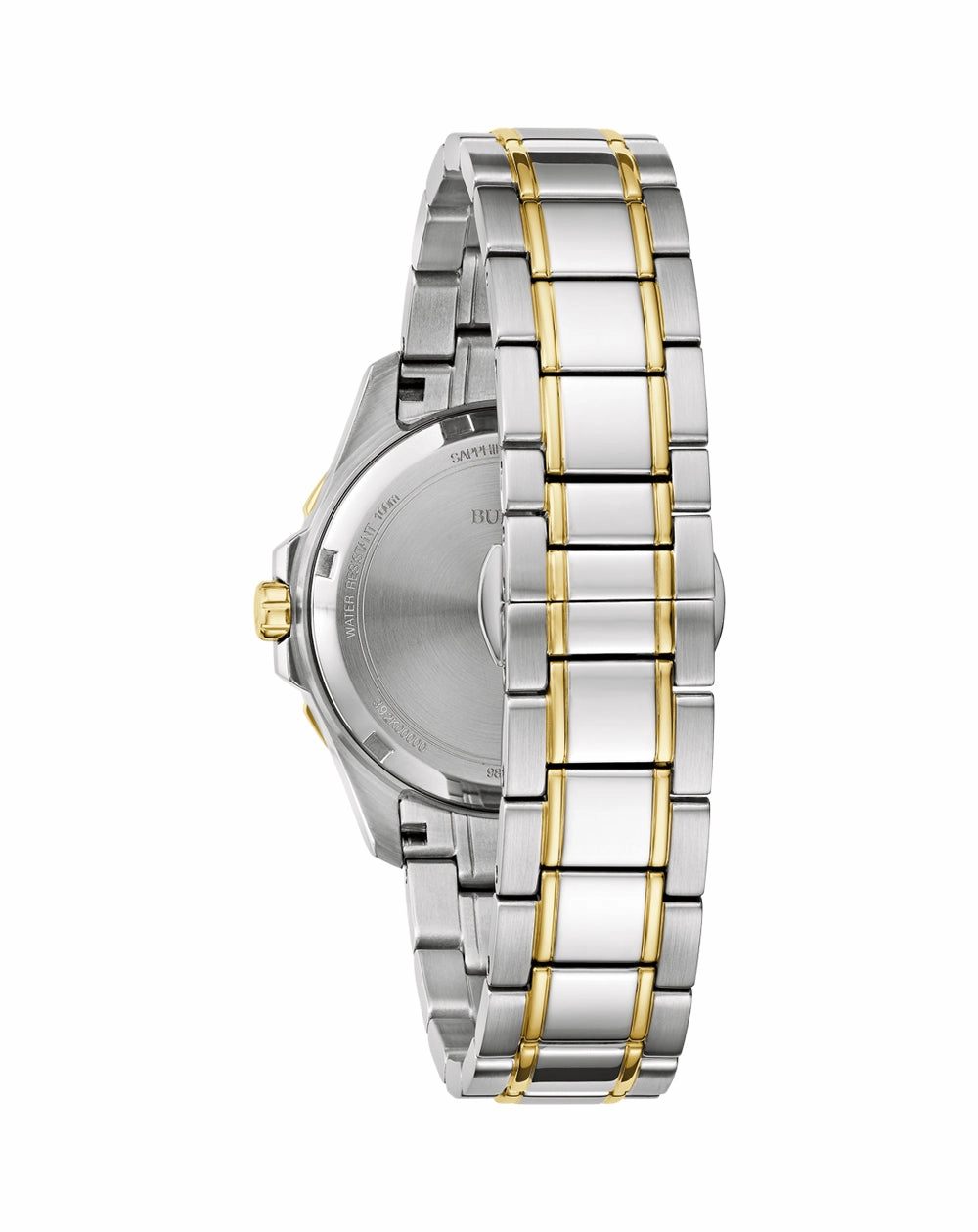 Bulova Marine Star Diamond Watch Stainless Steel with Mother of Pearl Dial 98P227