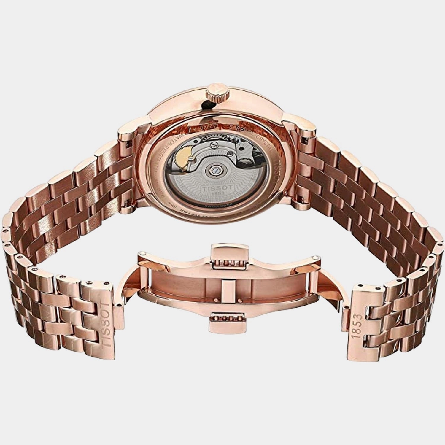Carson Men Analog Stainless Steel Watch T1224073303100