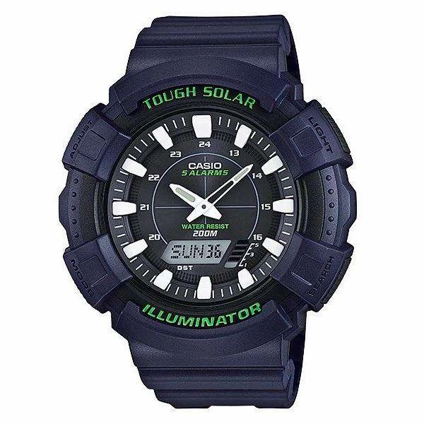 Casio AD-S800WH-2A Navy Blue Resin Watch for Men Affordable casual watches Sporty casual watches Affordable luxury casual watches