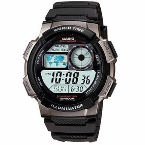 Casio AE-1000W-1B Black Resin Strap Watch For Men Affordable casual watches Sporty casual watches Affordable luxury casual watches