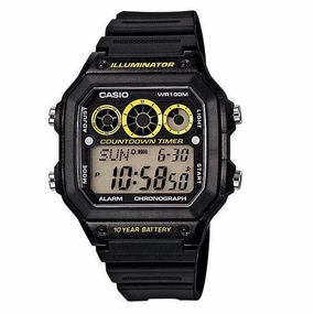 Casio AE-1300WH-1AVDF Black Resin Watch for Men,silicone watch,silicone strap watch,silicone watches for men,silicone watches for women,unisex silicone watch,kids silicone watch,sports silicone watch,casual silicone watch,waterproof silicone watch,silicone