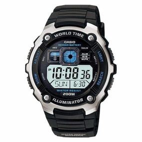 Casio AE-2000W-1A Black Resin Strap Watch for Men,silicone watch,silicone strap watch,silicone watches for men,silicone watches for women,unisex silicone watch,kids silicone watch,sports silicone watch,casual silicone watch,waterproof silicone watch,silico