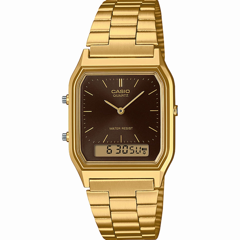 Casio AQ230GA-5A Vintage stainless steel watch clasp High quality stainless steel watch