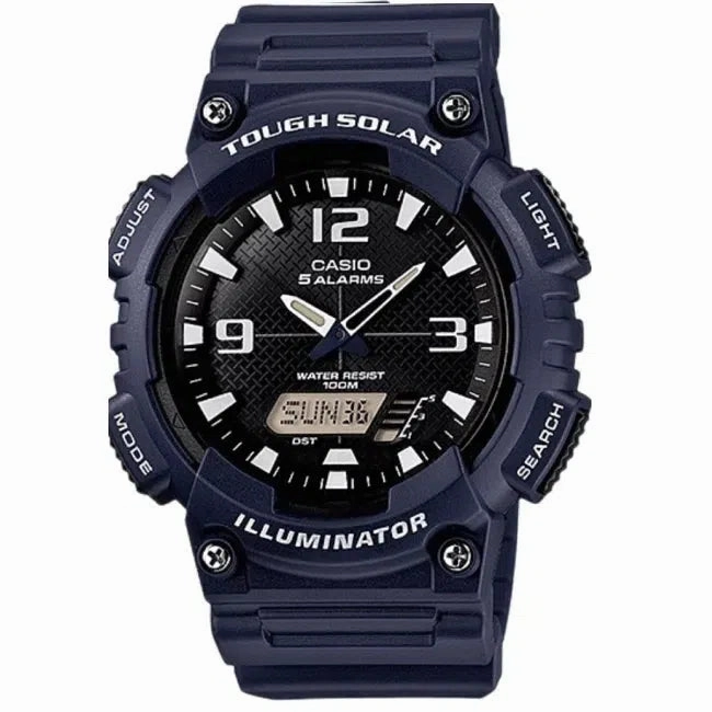 Casio AQ-S810W-2A2 Navy Blue Solar Powered Watch for Men,silicone watch,silicone strap watch,silicone watches for men,silicone watches for women,unisex silicone watch,kids silicone watch,sports silicone watch,casual silicone watch,waterproof silicone watch