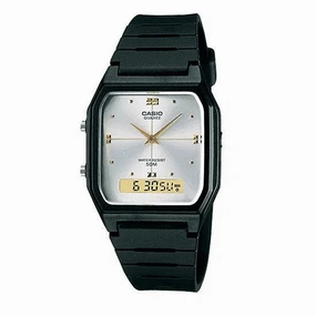 Casio AW-48HE-7AVDF Black Resin Watch for Men and Women Affordable casual watches Sporty casual watches Affordable luxury casual watches