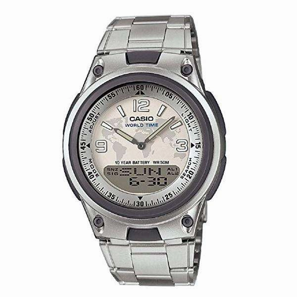 Casio AW-80D-7A2 Silver Stainless Watch for Men Affordable casual watches Sporty casual watches Affordable luxury casual watches