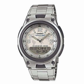 Casio AW-80D-7A2 Silver Stainless Watch for Men Affordable casual watches Sporty casual watches Affordable luxury casual watches