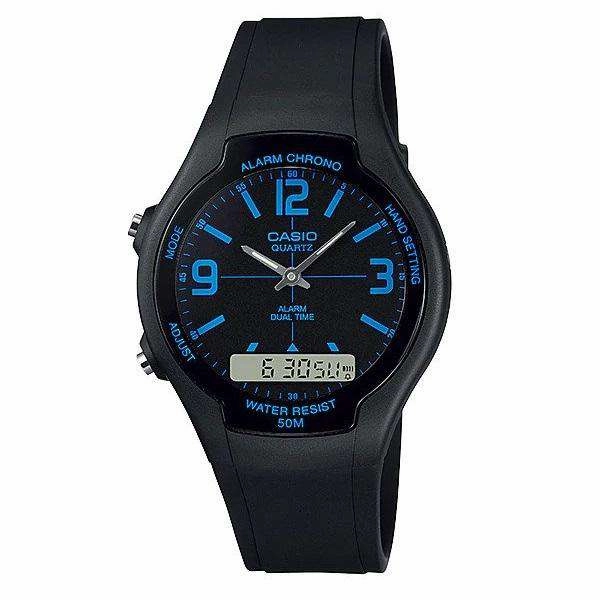 Casio AW-90H-2BVDF Black Resin Watch for Men and Women,silicone watch,silicone strap watch,silicone watches for men,silicone watches for women,unisex silicone watch,kids silicone watch,sports silicone watch,casual silicone watch,waterproof silicone watch,s