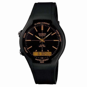 Casio AW-90H-9EVDF Black Resin Watch for Men and Women Affordable casual watches Sporty casual watches Affordable luxury casual watches