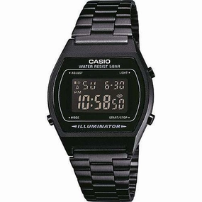 Casio B640WB-1B Black Stainless Watch for Men and Women Affordable casual watches Sporty casual watches Affordable luxury casual watches
