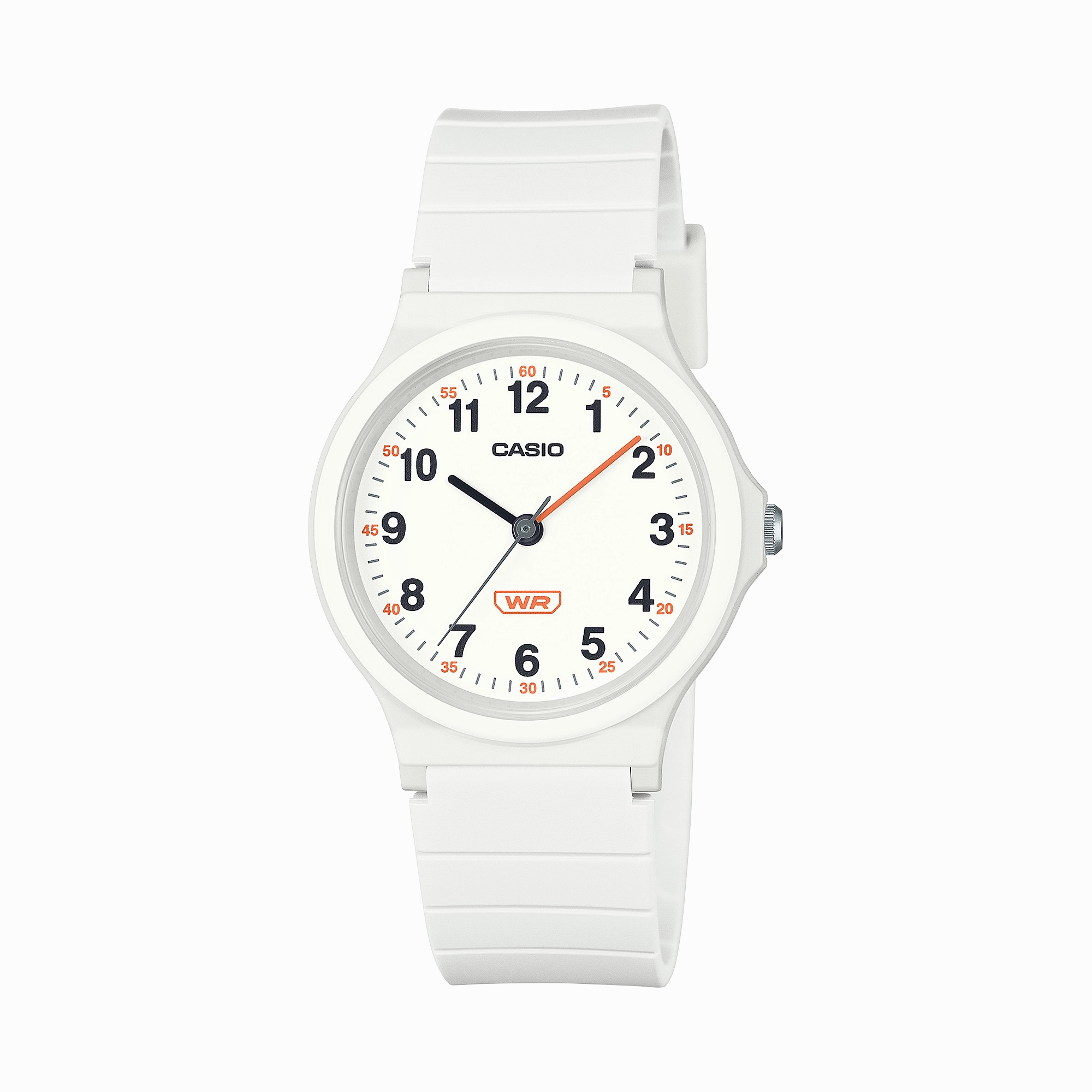 Casio Bio-Based White Resin Band Watch LQ24B-7B 