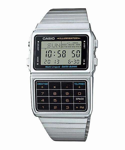 Casio DBC-611-1D Silver Stainless Calculator Watch for Men and Women,men's watches,watch for men, best men's watches,luxury men's watch,minimalist men's watch,casual men's watch,dress watch for men,automatic men's watch,quartz men's watch,cheap men