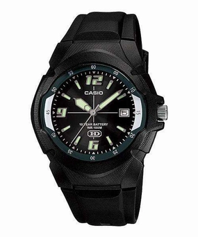 Casio Enticer MW-600F-1AVDF  Black Resin Strap Analog Men's Watch,men's watches,watch for men, best men's watches,luxury men's watch,minimalist men's watch,casual men's watch,dress watch for men,automatic men's watch,quartz men's watch,cheap men's