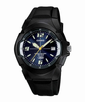 Casio Enticer MW-600F-2AVDF Black Resin Strap Analog Men's Watch,silicone watch,silicone strap watch,silicone watches for men,silicone watches for women,unisex silicone watch,kids silicone watch,sports silicone watch,casual silicone watch,waterproof silic
