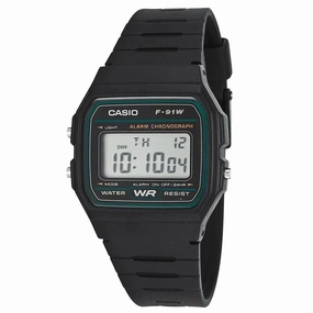 Casio F-91W-3DG Black Resin Strap Watch for Men and Women,silicone watch,silicone strap watch,silicone watches for men,silicone watches for women,unisex silicone watch,kids silicone watch,sports silicone watch,casual silicone watch,waterproof silicone watc
