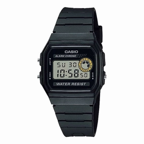 Casio F-94WA-8DG Black Resin Watch for Men and Women Affordable casual watches Sporty casual watches Affordable luxury casual watches