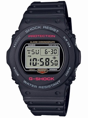Casio G-Shock 35TH ANNIVERSARY Re-Release Black Mens Watch DW5750E-1 Sports Watch for Men/Women Budget Sports Watch Luxury Sports Watch
