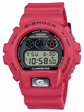 Casio G-Shock 6900 LINE 30TH ANNIVERSARY Red Digital Mens Watch DW6900TR-4 Sports Watch for Men/Women Budget Sports Watch Luxury Sports Watch