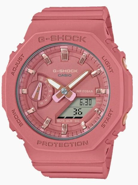Casio G-Shock Analog-Digital Women's Watch Pink GMAS2100-4A2 Sports Watch for Men/Women Budget Sports Watch Luxury Sports Watch