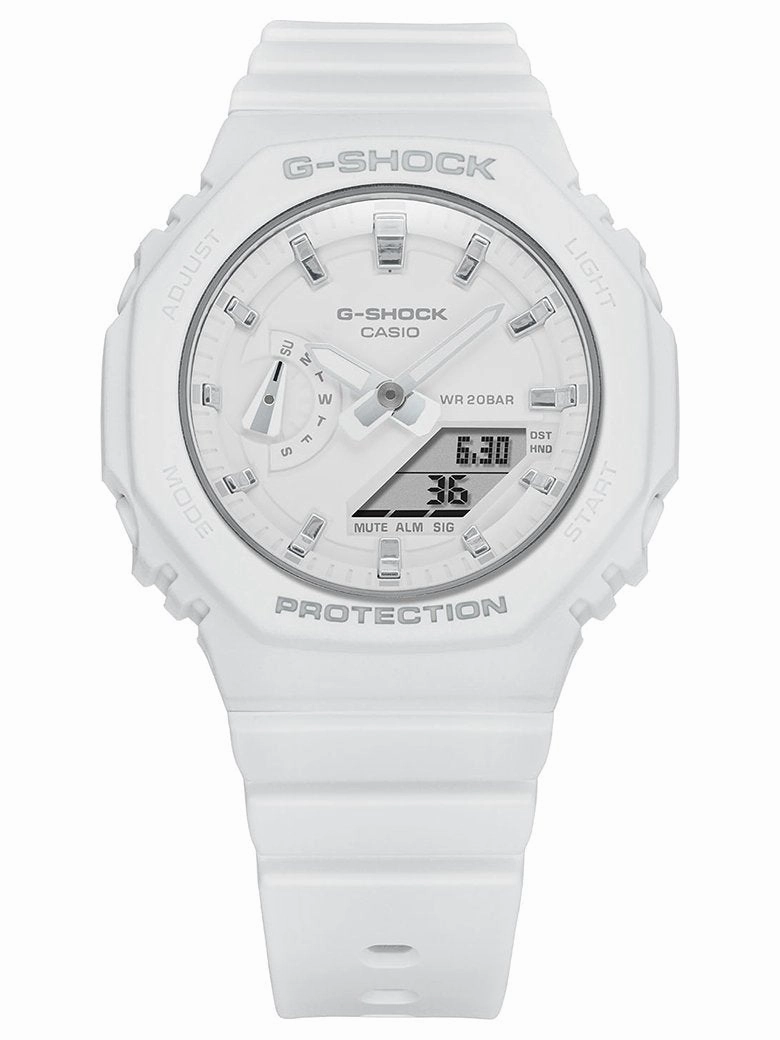 Casio G-Shock Analog-Digital Women's Watch White GMAS2100-7A