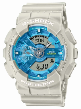 Casio G-Shock BLUE WATERS x DESERT SAND Ana-Digi Mens Watch GA110AS-5A Sports Watch for Men/Women Budget Sports Watch Luxury Sports Watch