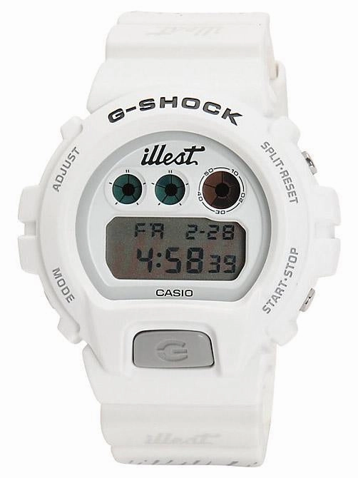 Casio G-Shock Collaboration Model  "illest" Mens Watch DW-6900FSFAT2-7CU Hypoallergenic Silicone Watch Discount Silicone Watches