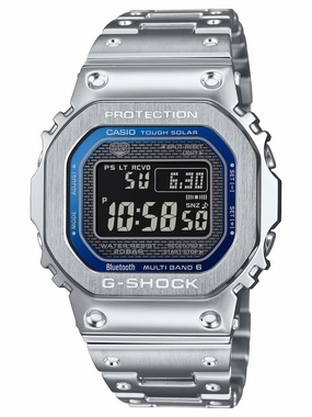 Casio G-Shock Full Metal Navy Mens Digital Watch GMWB5000D-2 Sports Watch for Men/Women Budget Sports Watch Luxury Sports Watch