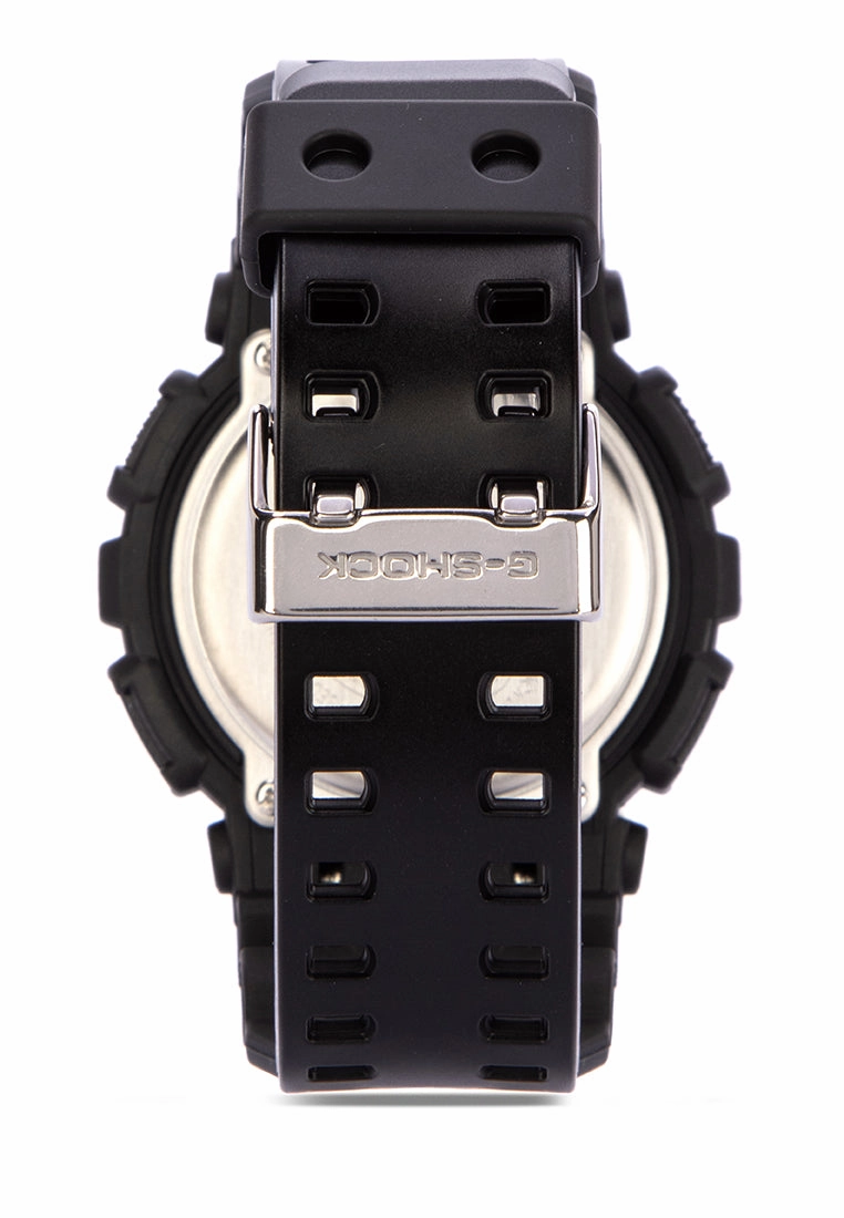 Casio G-shock GA-100CB-1A Digital Analog Rubber Strap Watch For Men