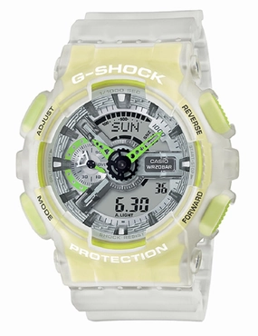 Casio G-shock GA-110LS-7A Digital Analog Rubber Strap Watch For Men,silicone watch,silicone strap watch,silicone watches for men,silicone watches for women,unisex silicone watch,kids silicone watch,sports silicone watch,casual silicone watch,waterproof sil
